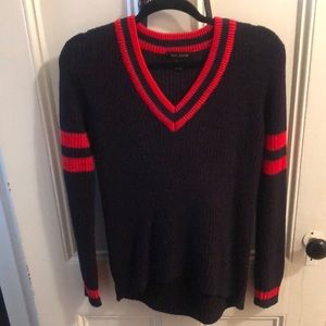 Knit V neck Sweater